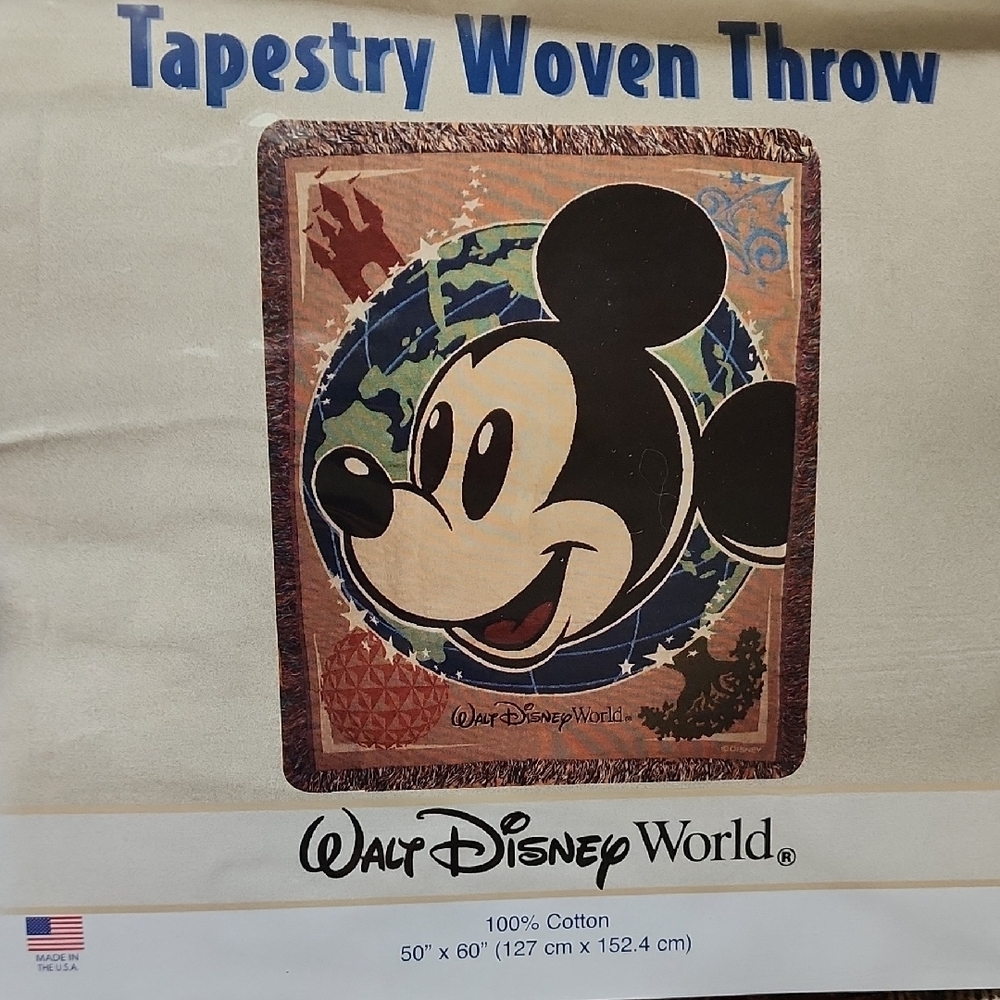 Disney Mickey Mouse Blanket Or Tapestry Wall Decor